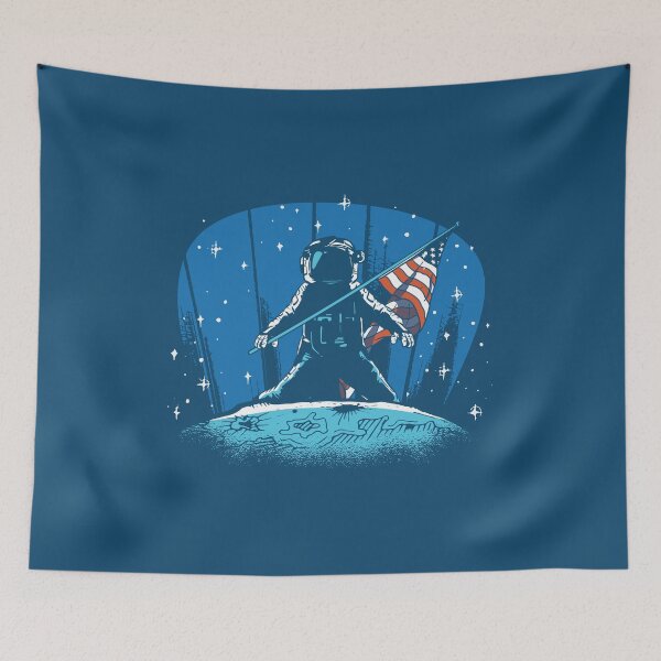 Item preview, Moon landing astronaut designed and sold by Vanditdesigns.