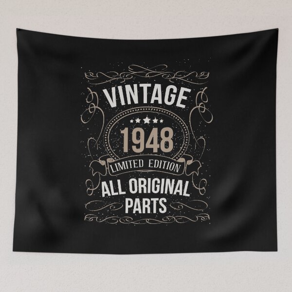 Artikelvorschau, Vintage Geburtstag entworfen und verkauft von Vanditdesigns.