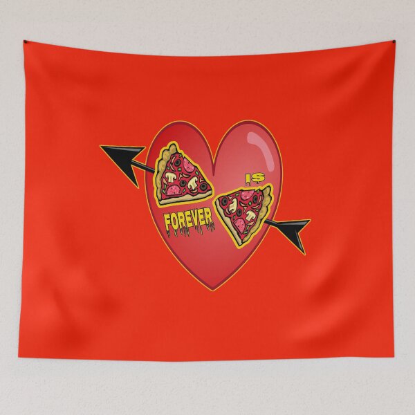 Item preview, Pizza is Forever - It's a Cheesy Kind of Love! designed and sold by innerspectrum.