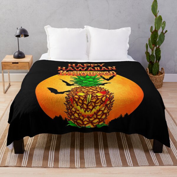 Item preview, Happy Hawaiian Halloween Pineapple Skull designed and sold by Packrat.