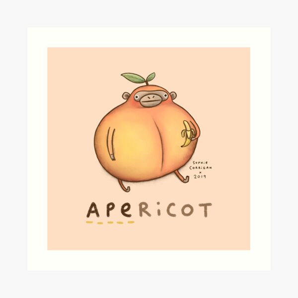 Apericot Art Print