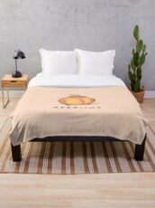 Apericot Throw Blanket