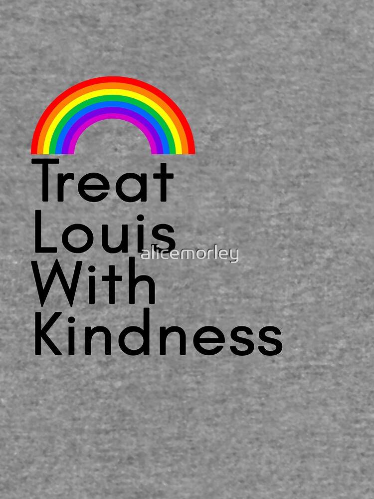 Treat louis (tomlinson) with kindness | Lightweight Hoodie