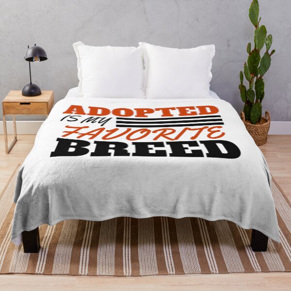 Item preview, Adopted is My Favorite Breed Animal Dog Lover Humor T-Shirt designed and sold by findgreatshirts.