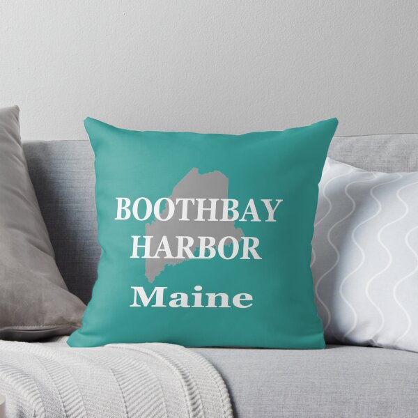 Item preview, Boothbay Harbor Maine State City and Town Pride  designed and sold by KWJphotoart.