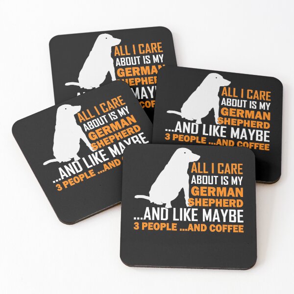 Item preview, German Shepherd Owner Dog Mom Dog Dad Coffee Lover designed and sold by BiagioDeFranco.