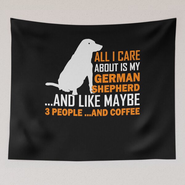 Item preview, German Shepherd Owner Dog Mom Dog Dad Coffee Lover designed and sold by BiagioDeFranco.