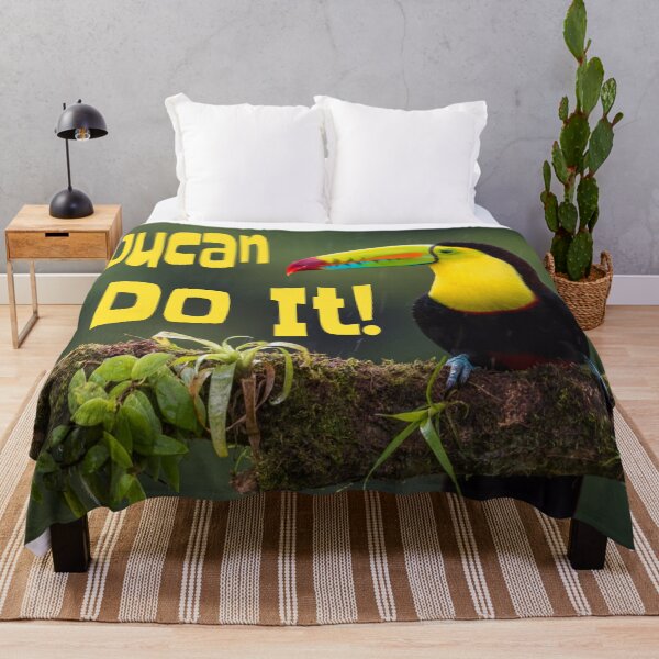 Item preview, Toucan Do It! Colorful Bird Motivational Funny Pun designed and sold by mwagie.