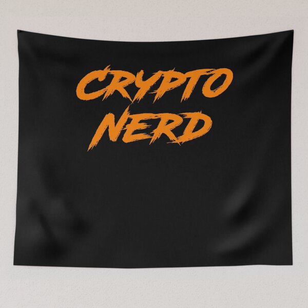 Item preview, Crypto Nerd Cryptocurrency designed and sold by BiagioDeFranco.