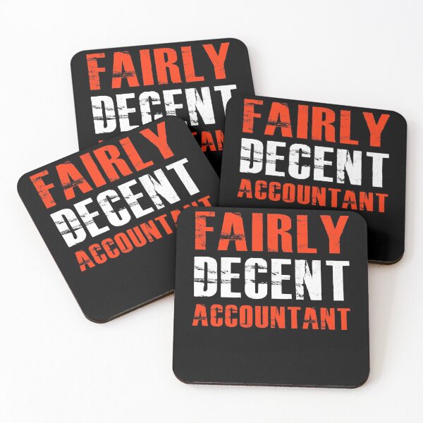 Item preview, Funny Accountant Fairly Decent Accountant designed and sold by BiagioDeFranco.