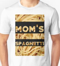 Mom's Spaghetti Print Unisex T-Shirt