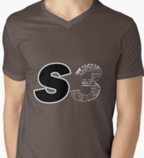 Castle S3 Men's V-Neck T-Shirt