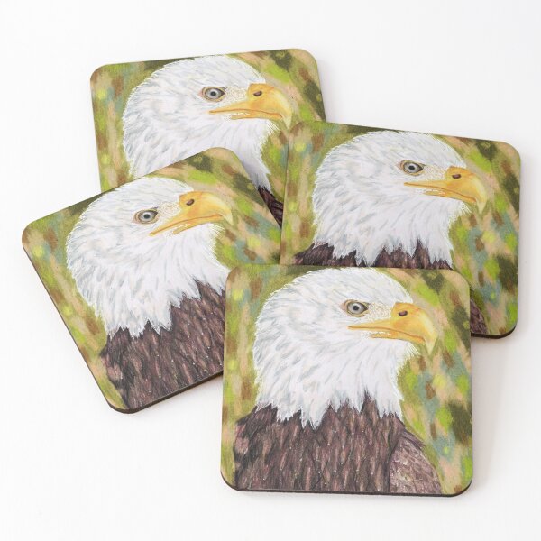 Item preview, close up of bald eagle designed and sold by Any Art Netty .