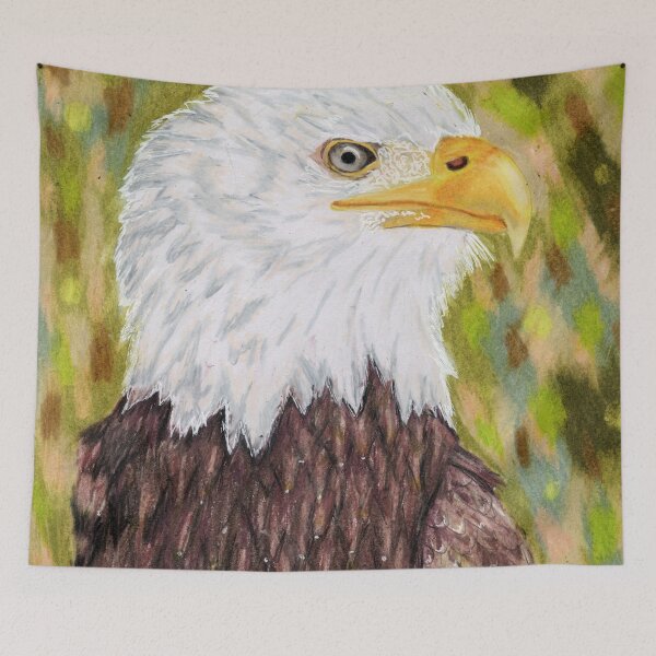 Item preview, close up of bald eagle designed and sold by Any Art Netty .