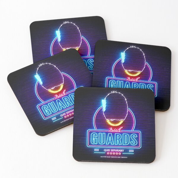 Item preview, Irish Guards Neon Lighting Effect designed and sold by BlueRedBlue.