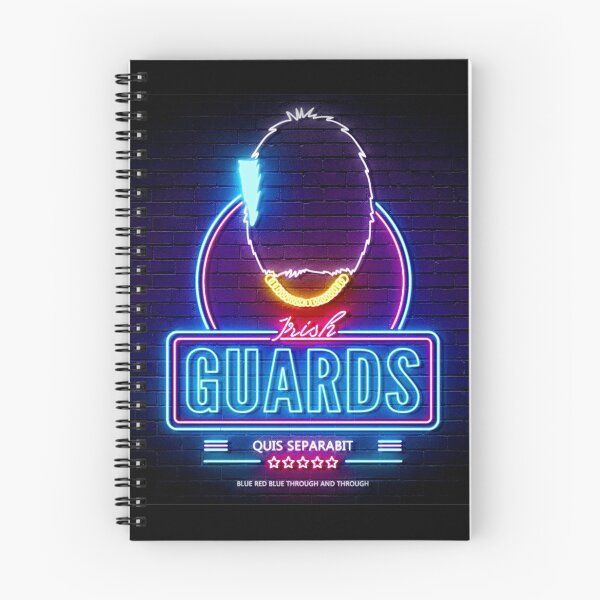 Item preview, Irish Guards Neon Lighting Effect designed and sold by BlueRedBlue.