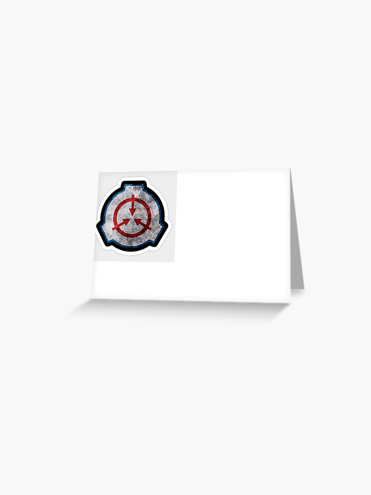 SCP Foundation Logo Colors | Greeting Card