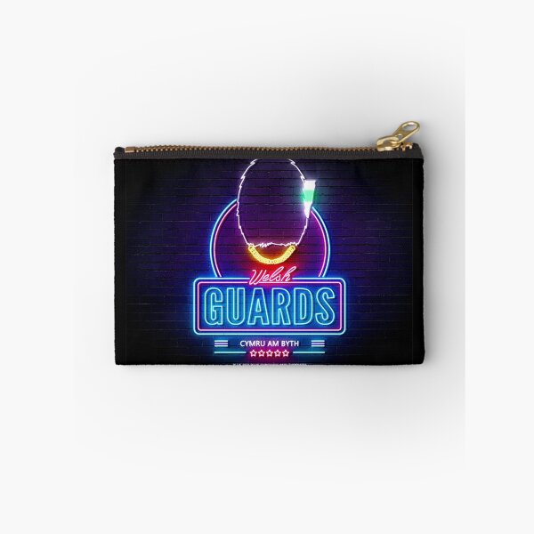 Item preview, Welsh Guards Neon Lighting Effect designed and sold by BlueRedBlue.