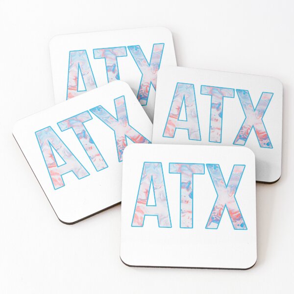 Item preview, ATX - Remolino azul designed and sold by Lindsey Moore.