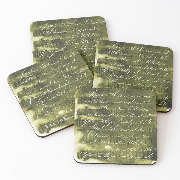 Item preview, Scribe's Corner Chartreuse Collection designed and sold by Carol Fountain Nix.