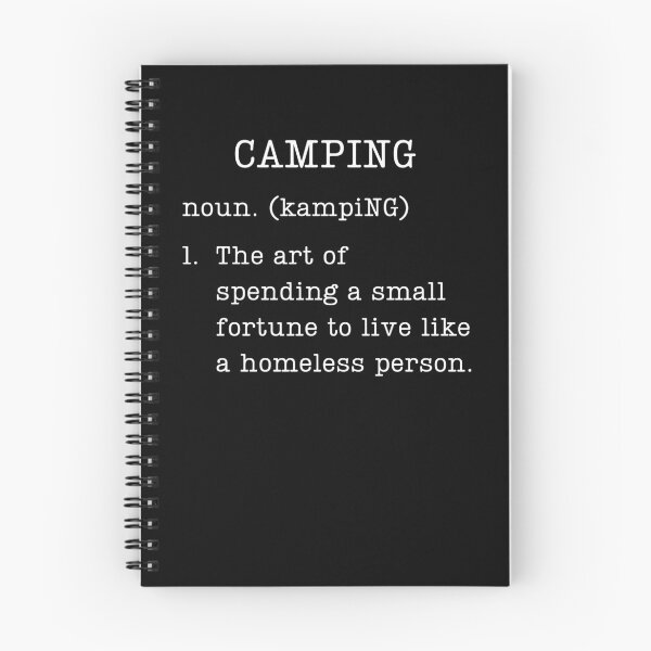 Item preview, Definición divertida de camping: regalo para campistas designed and sold by WUOdesigns.