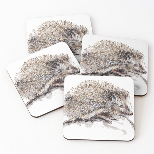 Item preview, Hedgehog illustration designed and sold by Rachel Collier-Wilson.