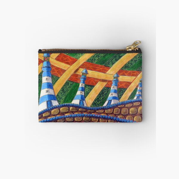 Item preview, 451 - THE FOUR LIGHTHOUSES - COLOURED PENCILS - DAVE EDWARDS - 2019 designed and sold by BLYTHART.