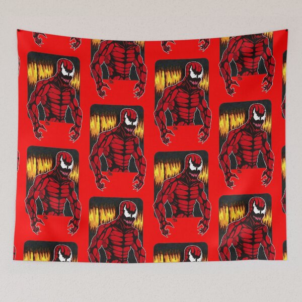 Item preview, Carnage Marvel Villain Sharpie Marker Drawing designed and sold by PyromaniacJoe.