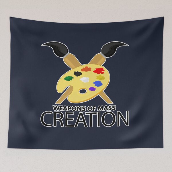 Item preview, Weapons of mass creation - Blue designed and sold by Adamzworld.