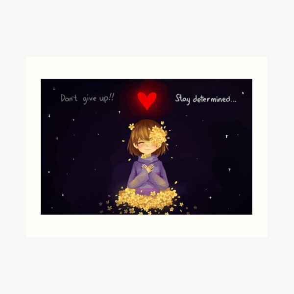 Frisk Undertale Art Prints Redbubble