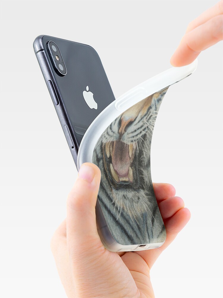 Alternate view of Tiger iPhone Case