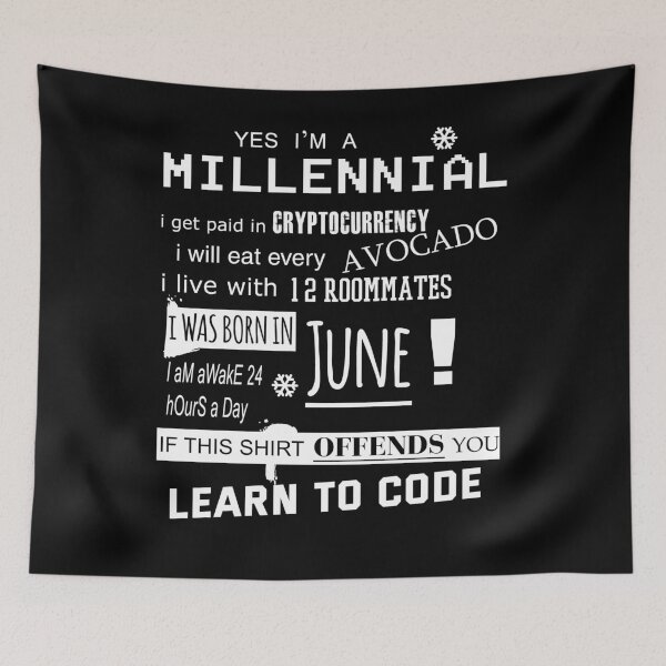 Item preview, Yes i am a Millennial - I was born in June designed and sold by T UNIQUE.