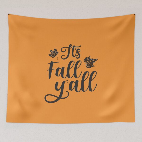 Item preview, It's fall y'all cute autumn is coming graphic design  designed and sold by alenaz.