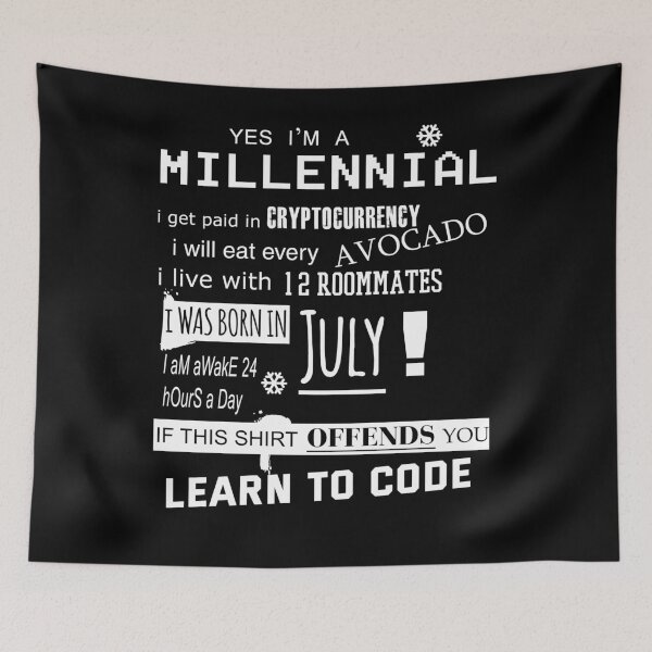 Item preview, Yes i am a Millennial - I was born in July designed and sold by T UNIQUE.
