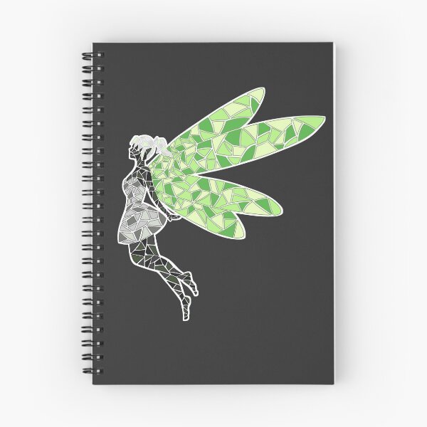 Item preview, Agender Stained Glass Mosaic Fairy designed and sold by Felivora.