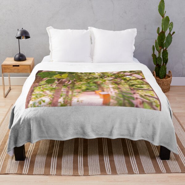 Item preview, summer time apple yard scene beautiful  designed and sold by kwn1804.