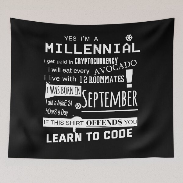 Item preview, Yes i am a Millennial - I was born in September designed and sold by T UNIQUE.