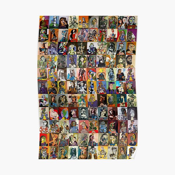Picasso Faces Poster