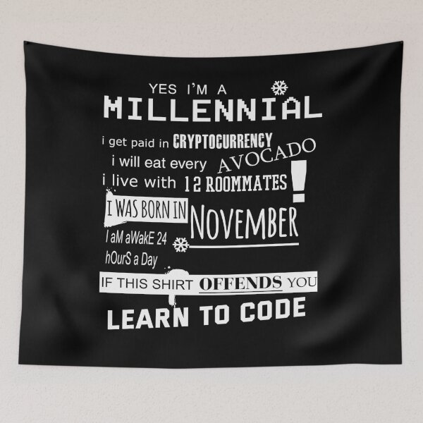 Item preview, Yes i am a Millennial - I was born in November designed and sold by T UNIQUE.