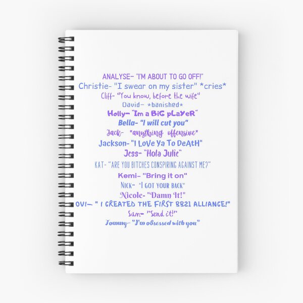 Item preview, BB21 Quotes- Blue/Purple designed and sold by adeletalk.
