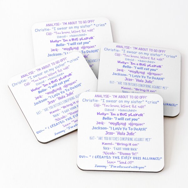 Item preview, BB21 Quotes- Blue/Purple designed and sold by adeletalk.