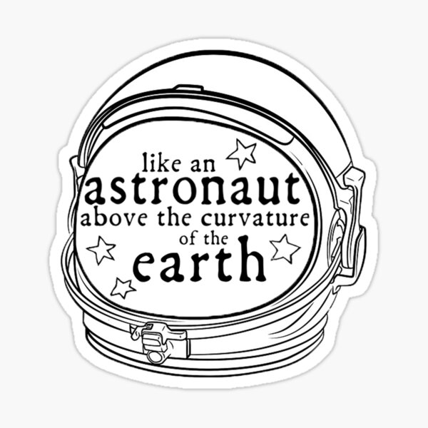 "City And Colour Astronaut " Sticker for Sale by LorenHorrobin
