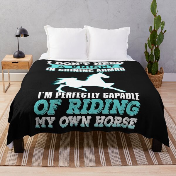 Item preview, I'm Perfectly Capable Of Riding My Own Horse Pet Lover Shirt designed and sold by findgreatshirts.