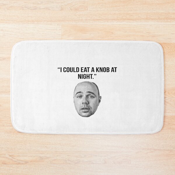 Item preview, Karl Pilkington Quote: "I could eat a knob at night" designed and sold by AshGrove.