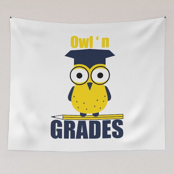 Item preview, Owl'n Grades  - Back to School and Pre-K Gift Ideas For Students and Teachers designed and sold by ASClothDesign.