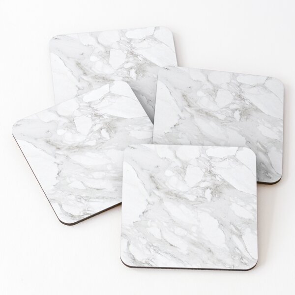 Item preview, White Calacatta Marble designed and sold by HomeLivingCo.