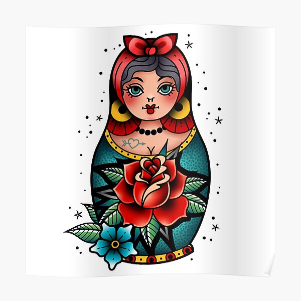 Meaning of Russian Doll Matryoshka Tattoos  BlendUp