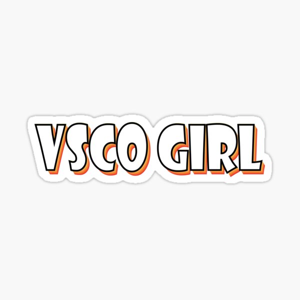 VSCO Girl Red Bow Sticker - Sticker Mania