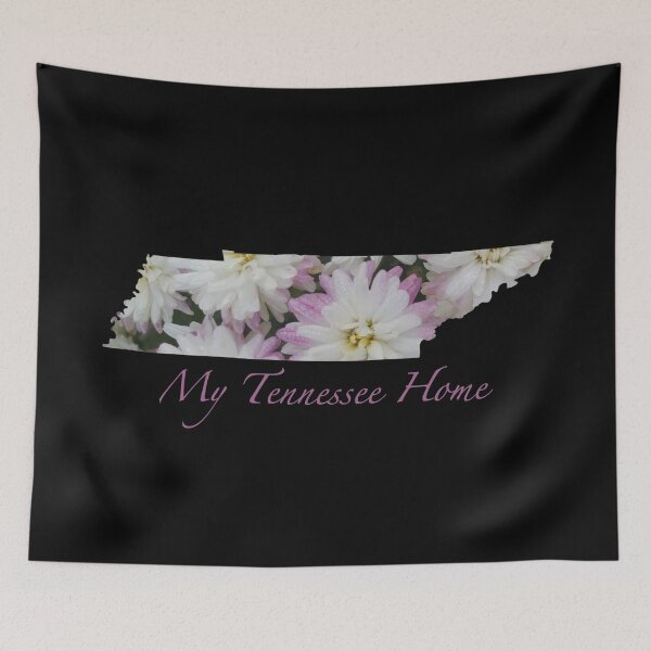 Item preview, My Tennessee Home - Purple Mum Flowers designed and sold by A2Gretchen.
