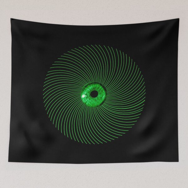 Item preview, Hypnotic Green Eye designed and sold by paulo silveira.